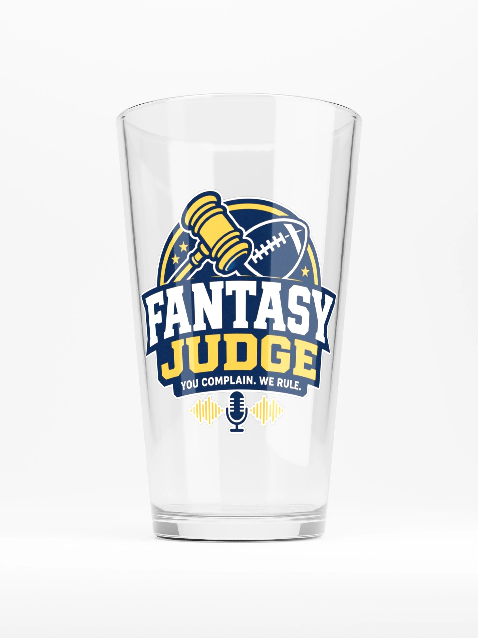 Fantasy Judge Pint Glass product image (1)