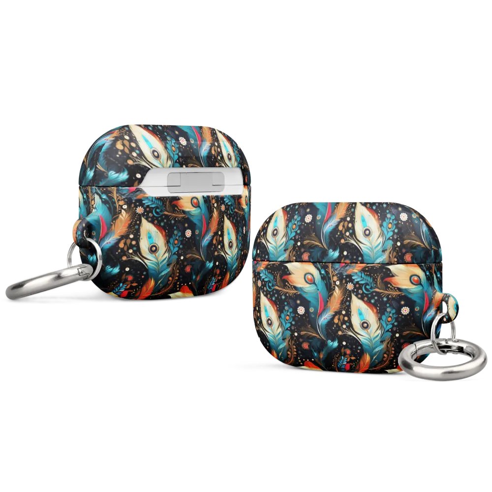 Ethereal Feathers All-Over Print AirPods® Case AirPods® Pro Gen 1 and 2 Gen 1 and 2, Gen 3 Cases. product image (6)