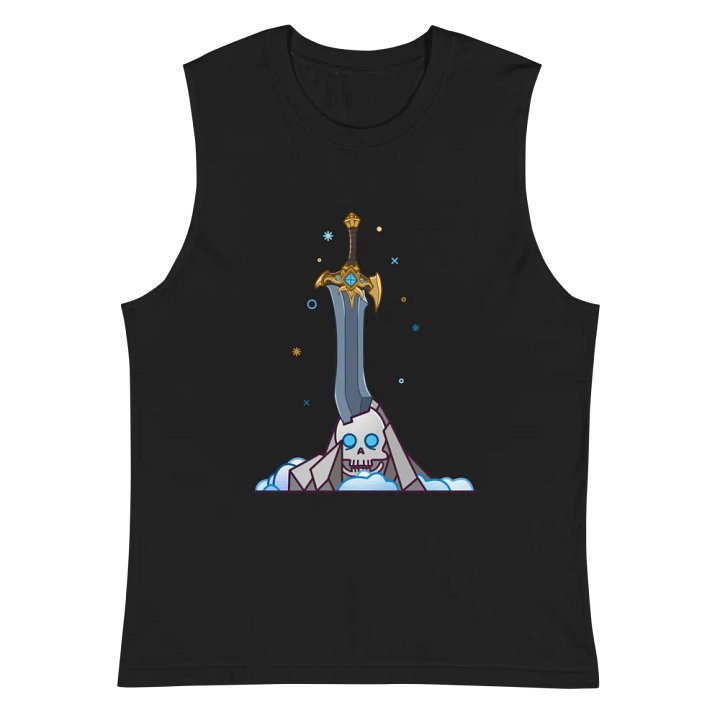 Sword in the Skull - Quel'Serrar Variation - Men's Style Muscle Tank product image (2)