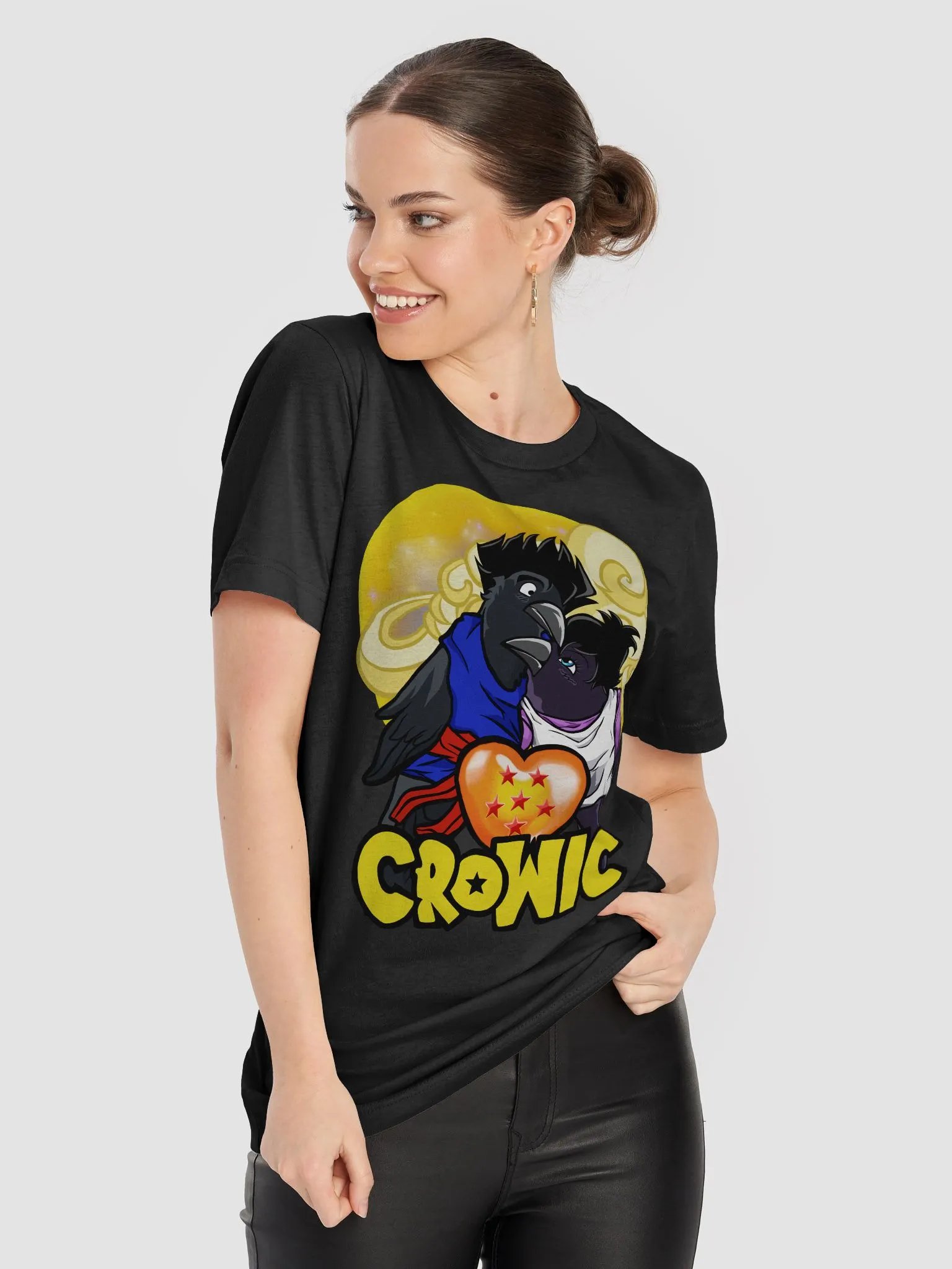 crowic 6 Years of Streaming <3 T-SHIRT product image (8)