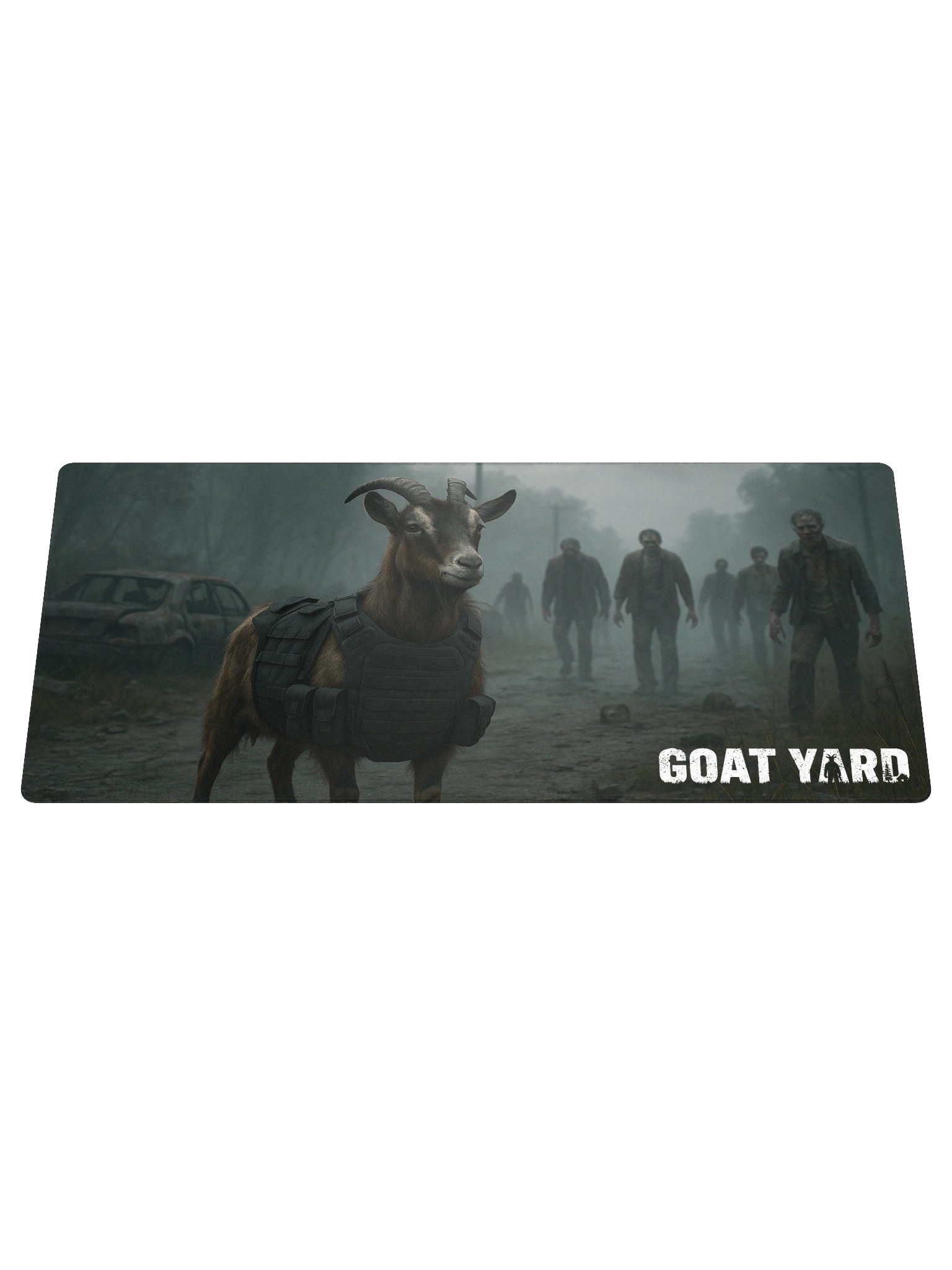 Graphic Goat Yard Gaming Mouse Pad product image (1)