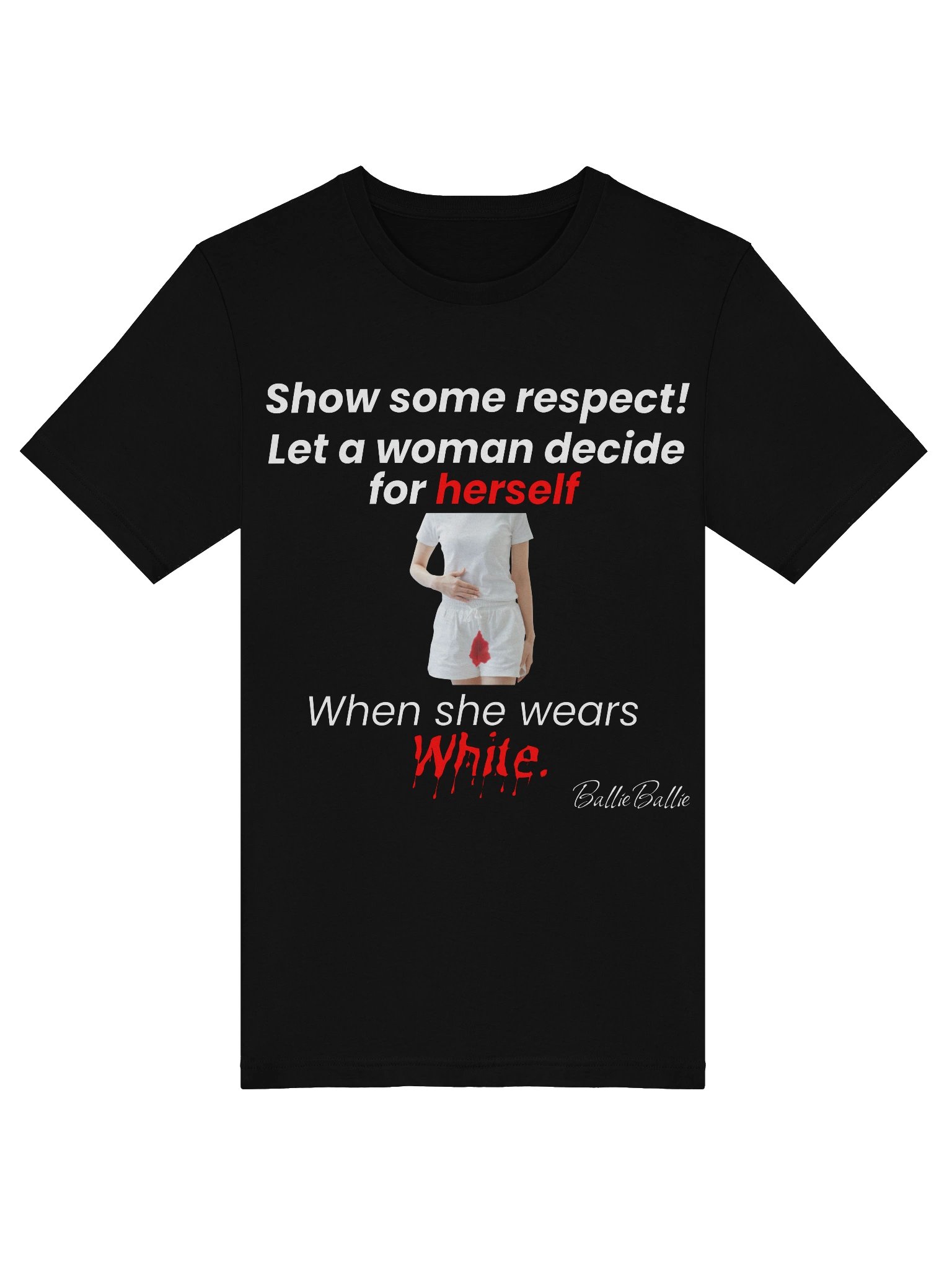 Show some respect! Let a woman decide for herself when she wears white. product image (5)