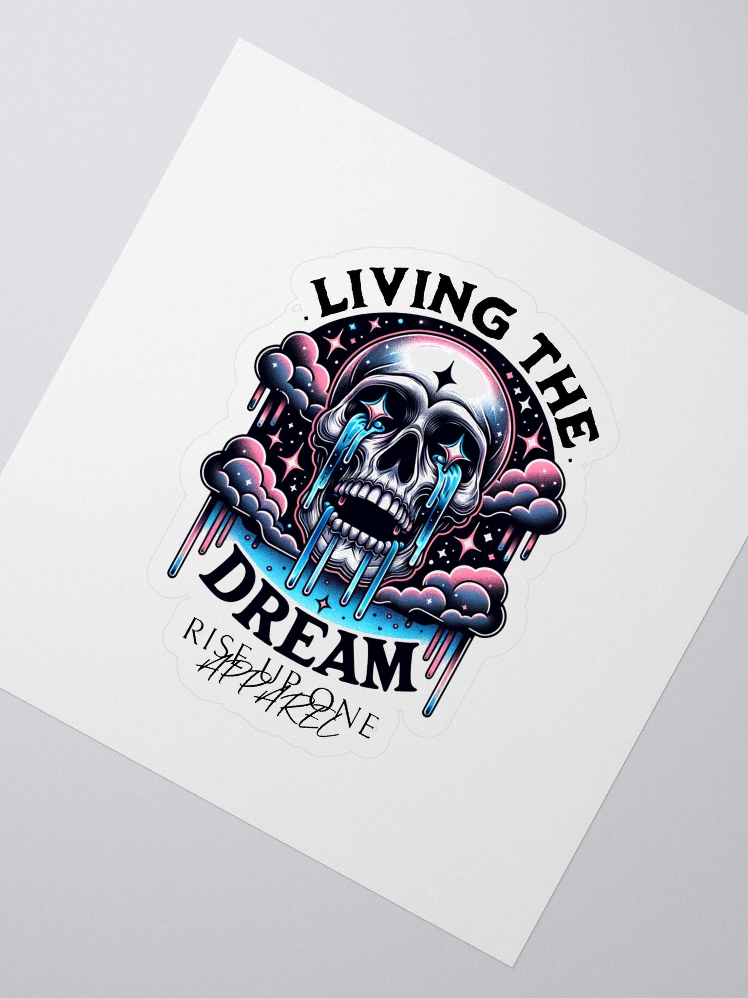 Living The Dream Sticker product image (2)