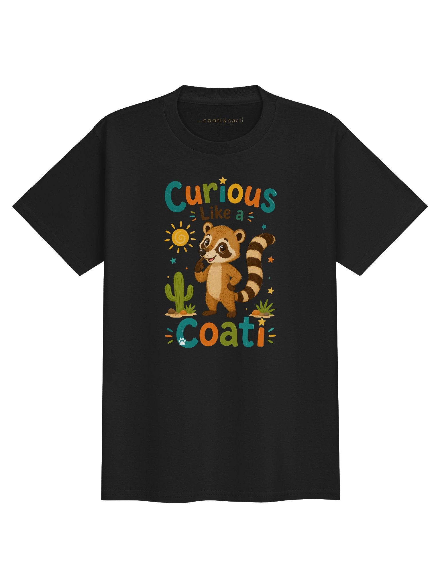 Curious Like a Coati Youth Tee product image (1)