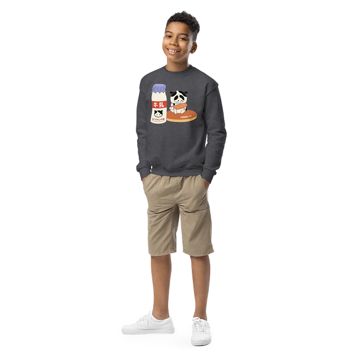 Milk Cat - Unisex Youth Sweatshirt product image (2)