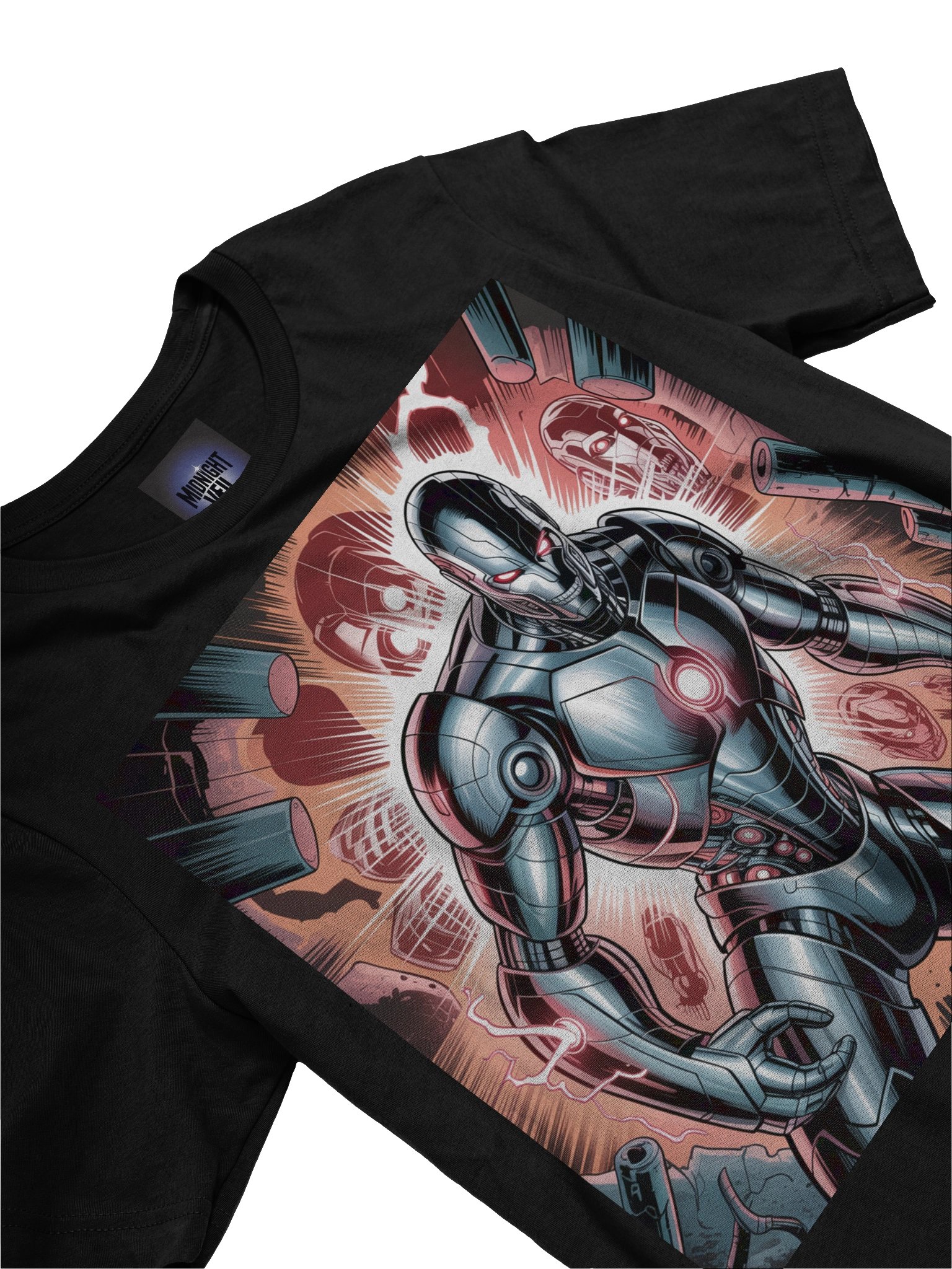 Sentient Eclipse: Ultron Supersoft Graphic T-Shirt product image (5)