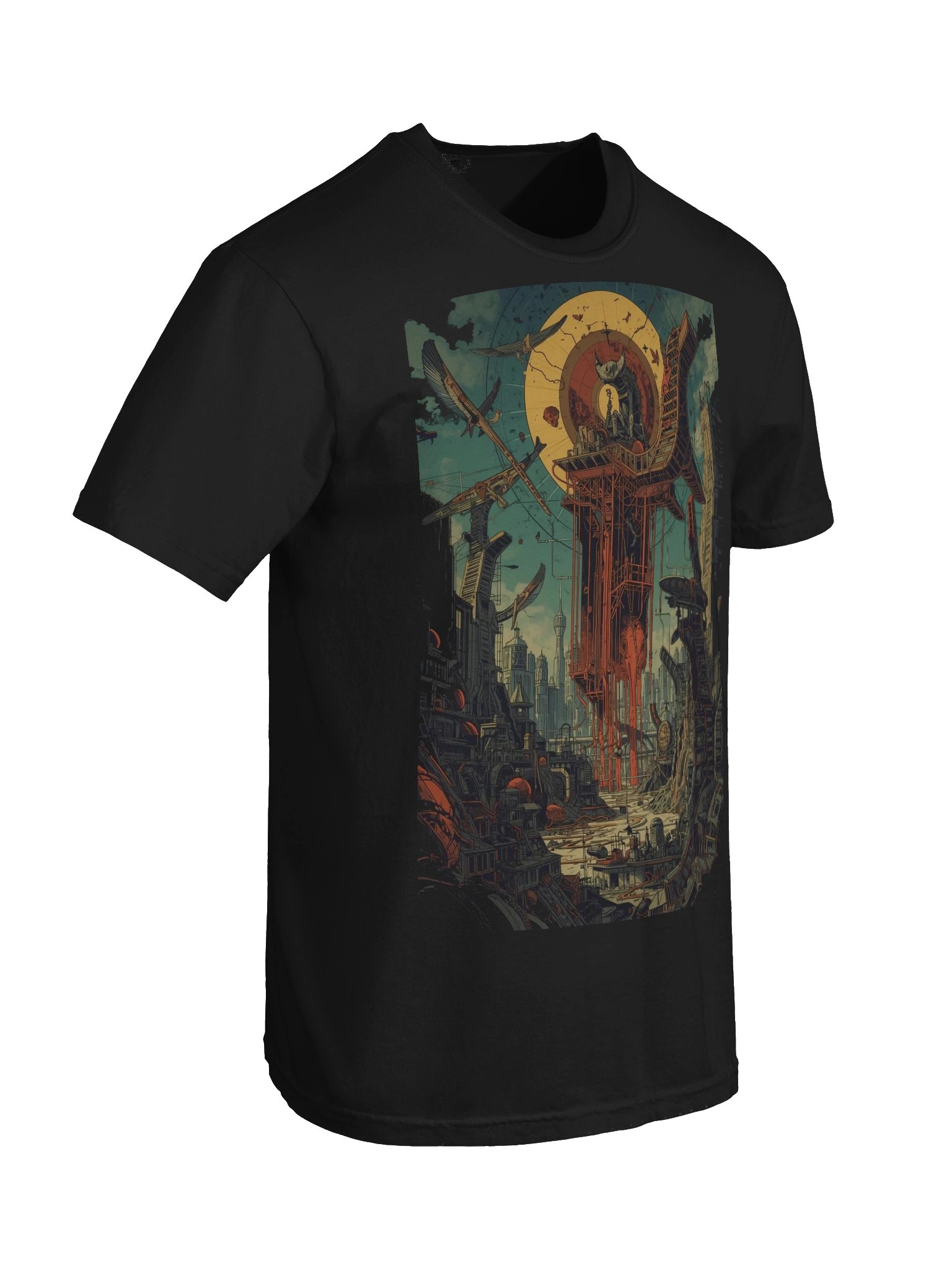 Cosmic Metropolis Heavyweight T-Shirt product image (4)