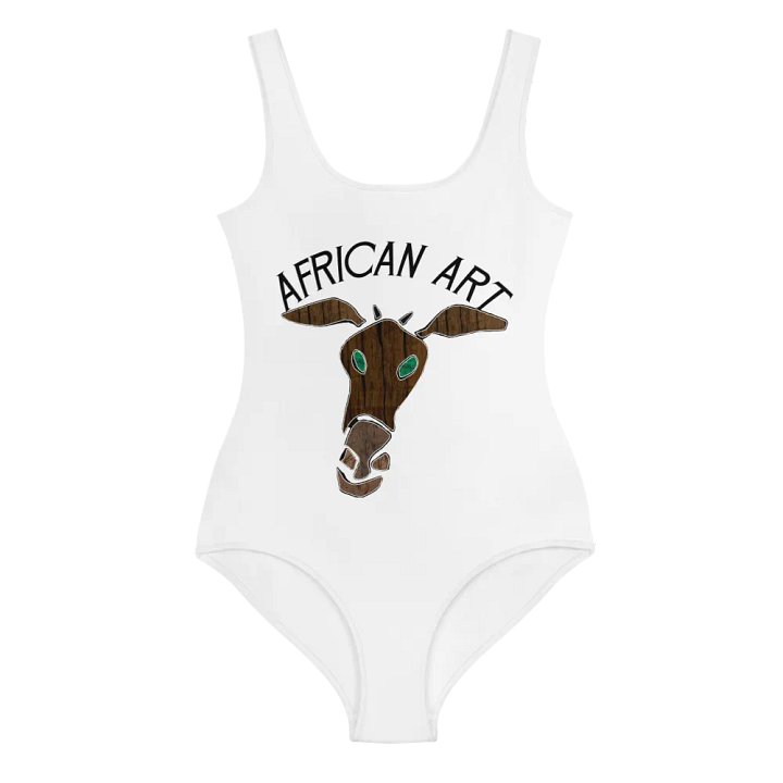 Giraffe Dreams All-Over Youth Swimsuit product image (1)
