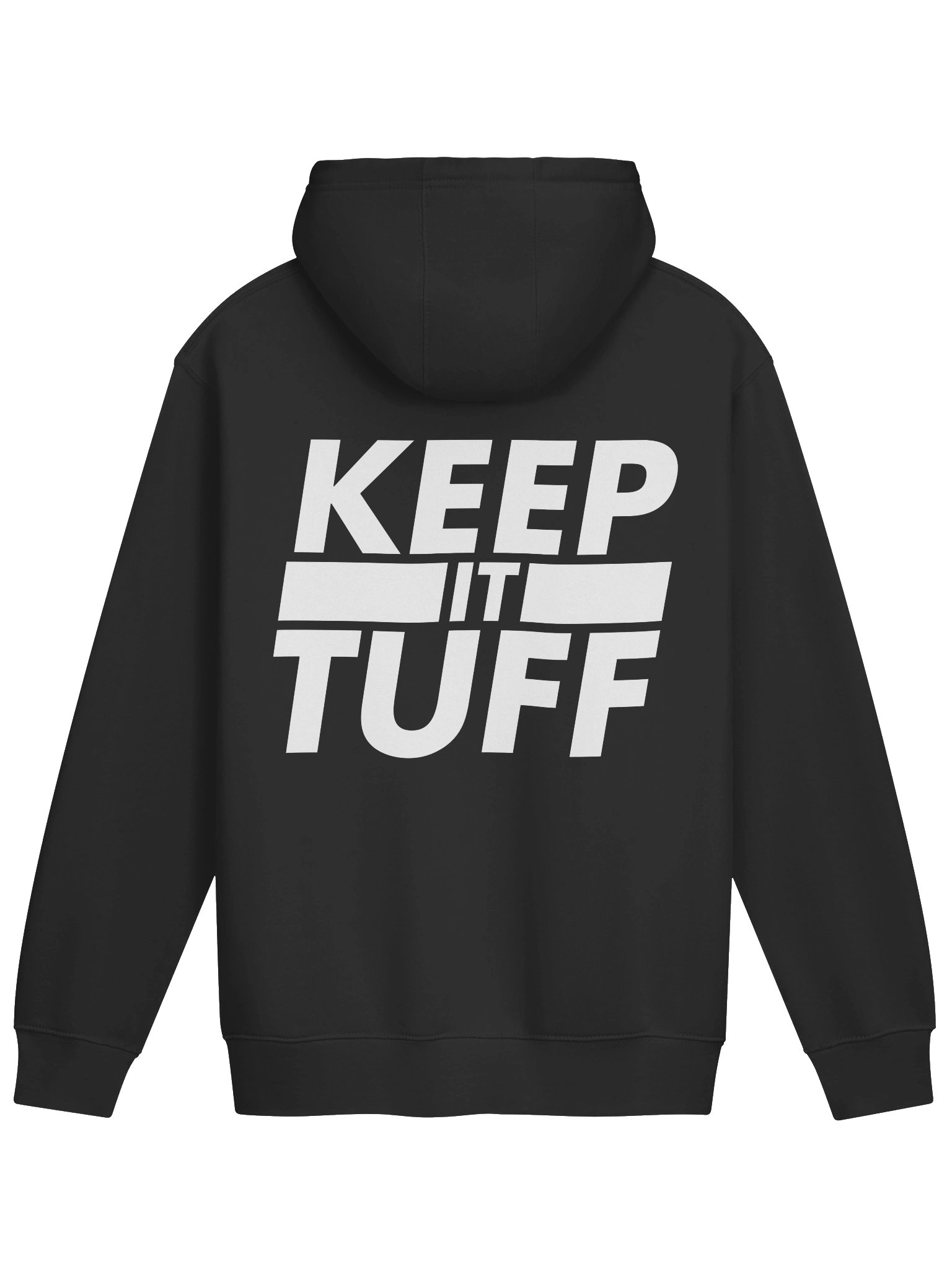 White Tuff Logo Hoodie product image (2)