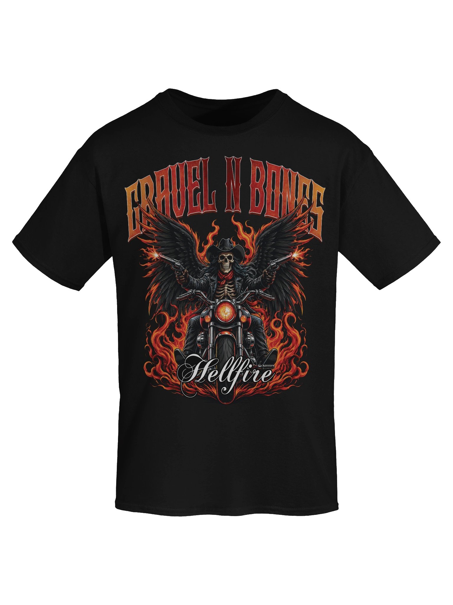 Gravel N Bones — Hellfire Reaper Tee product image (5)