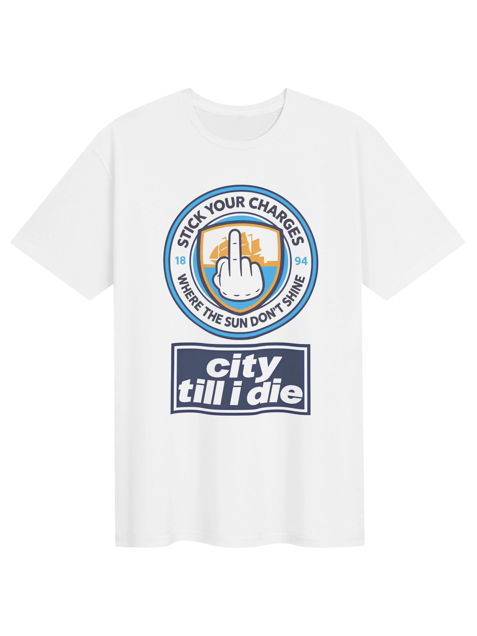 Manchester City Stick Your Charges Shirt product image (2)