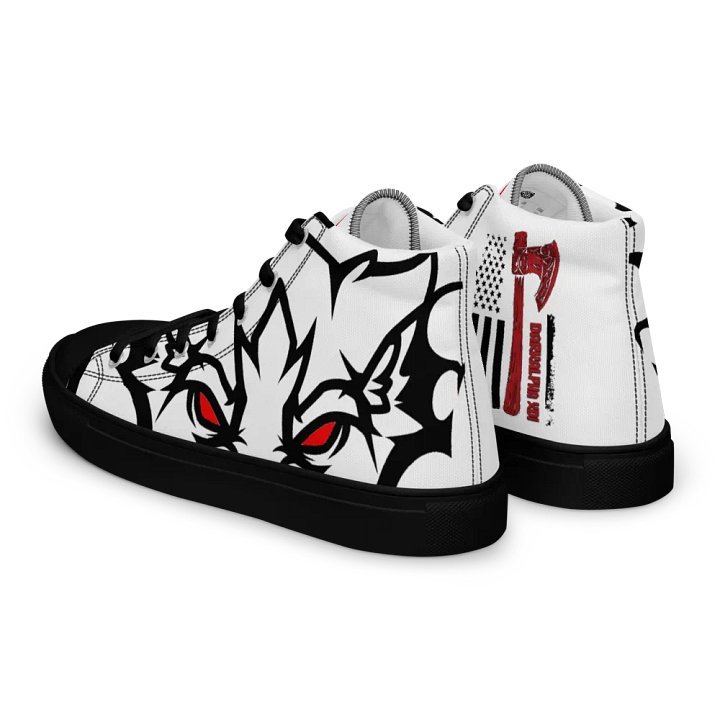 DarkAlpha Womens High Top Canvas Shoes product image (2)