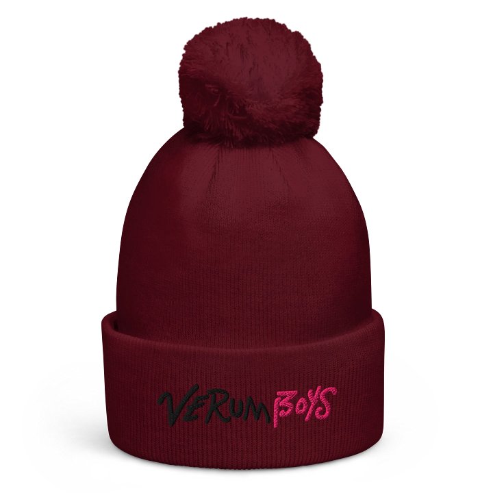 Verum Boys Beanie - Black/Pink product image (1)