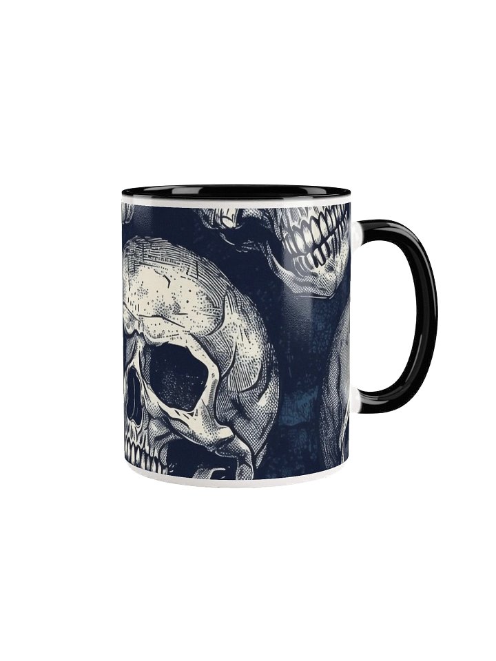 Engraved Skulls Ceramic Mug product image (1)