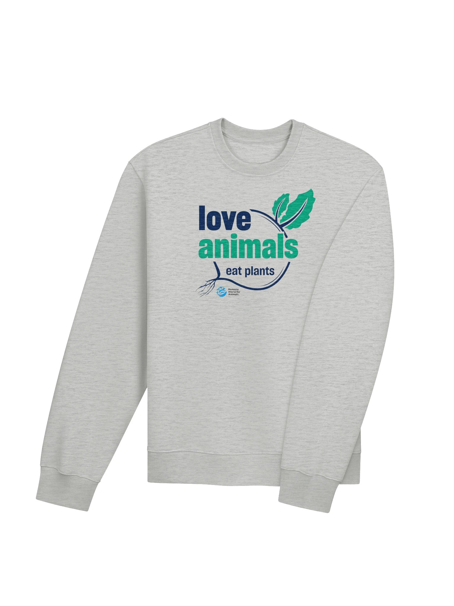 Love animals, eat plants - Sweatshirt product image (4)