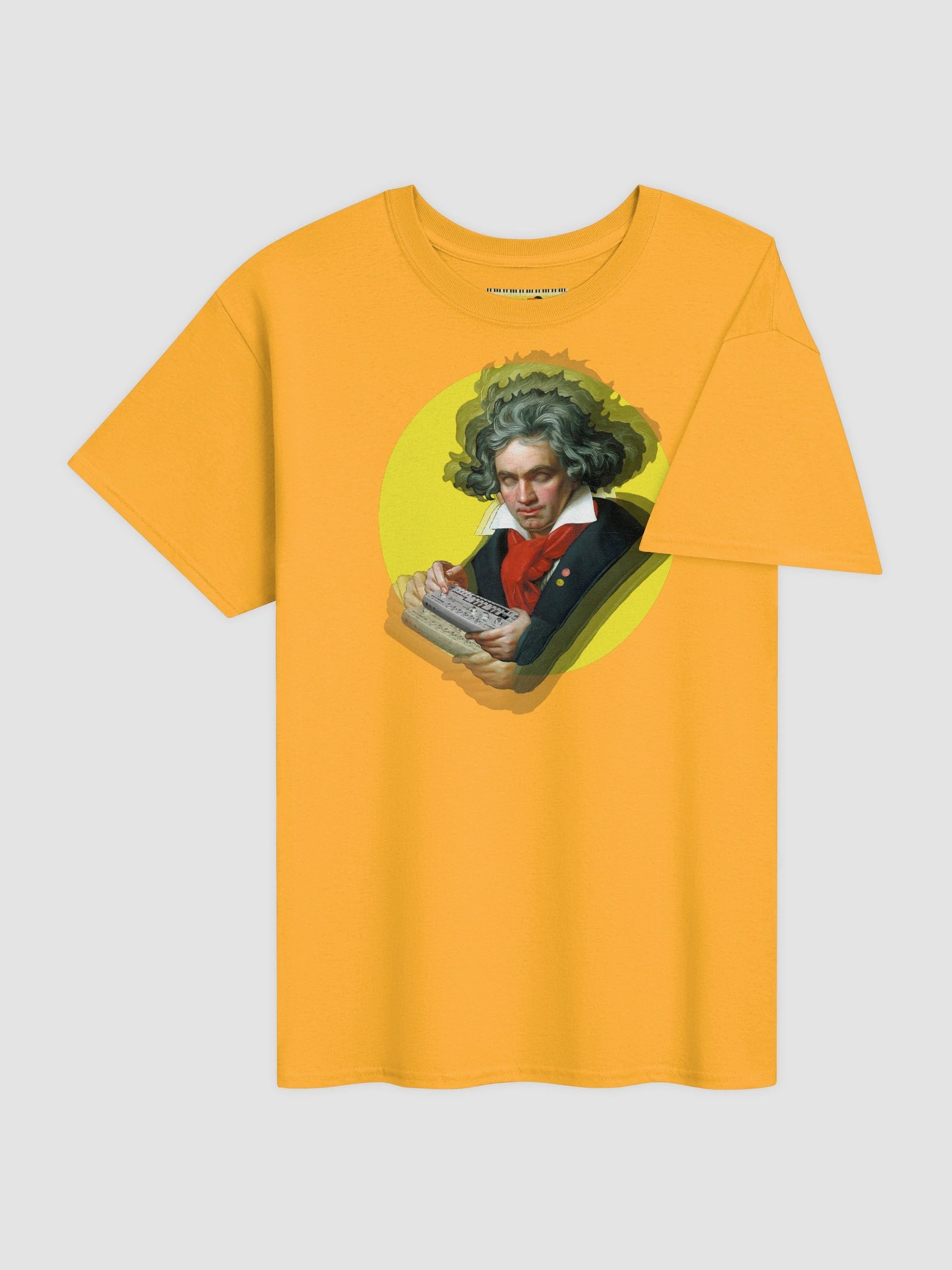 Roland van Beethoven by Frank Fonik (tb-3-0-3 tribute), Techno EDM Unisex t-shirt product image (5)