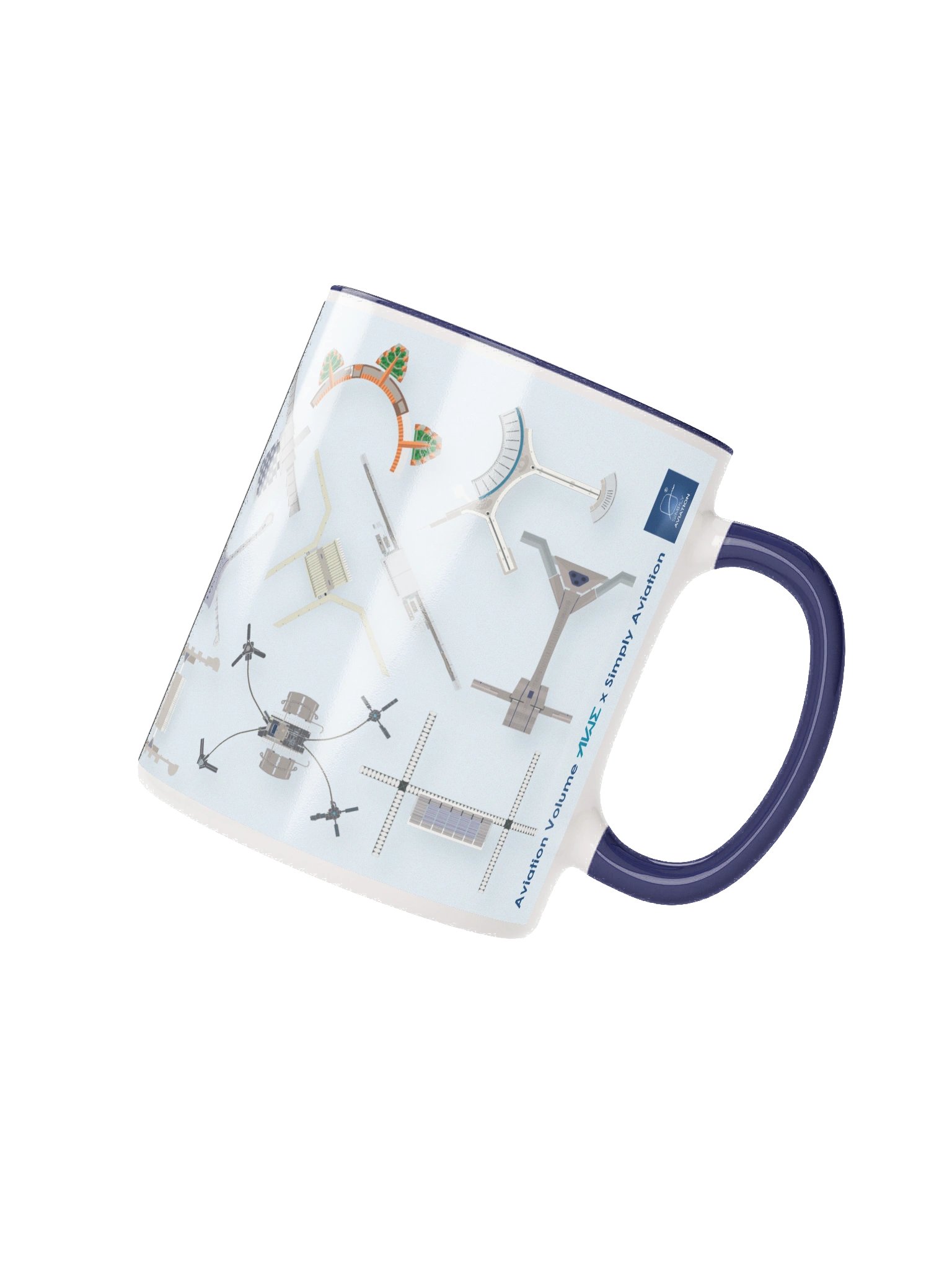 Airport Terminals - Mug Blue product image (2)