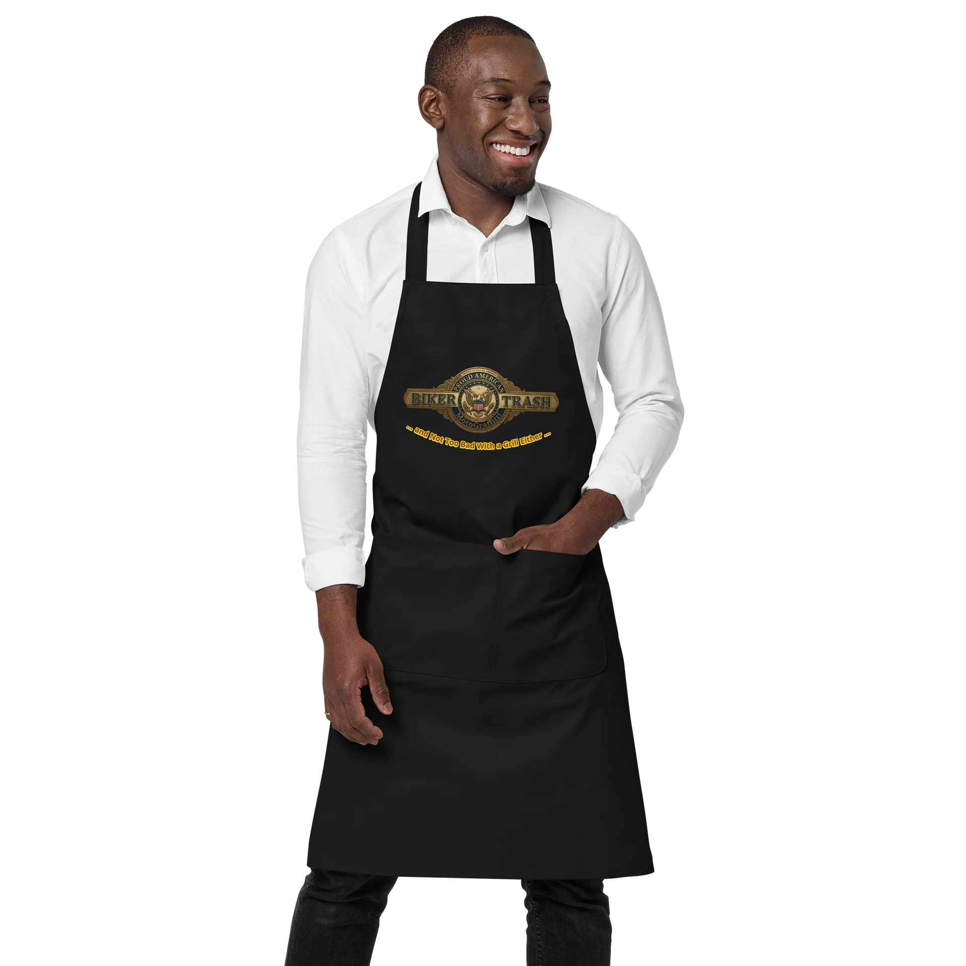 Biker Trash Apron — SOL'S by MötoGraffitti product image (1)