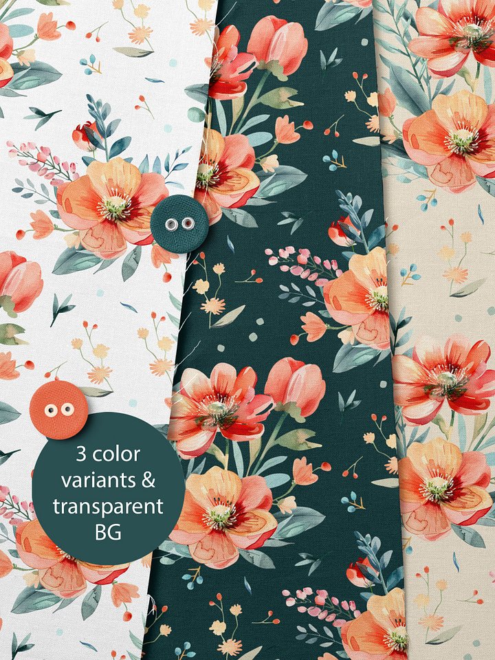 Wildflower - Seamless Pattern product image (2)