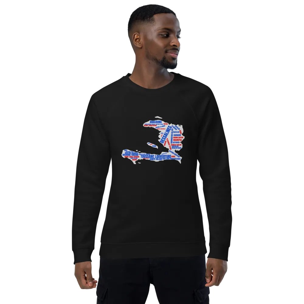 Haiti Map Unisex Sweatshirt product image (1)