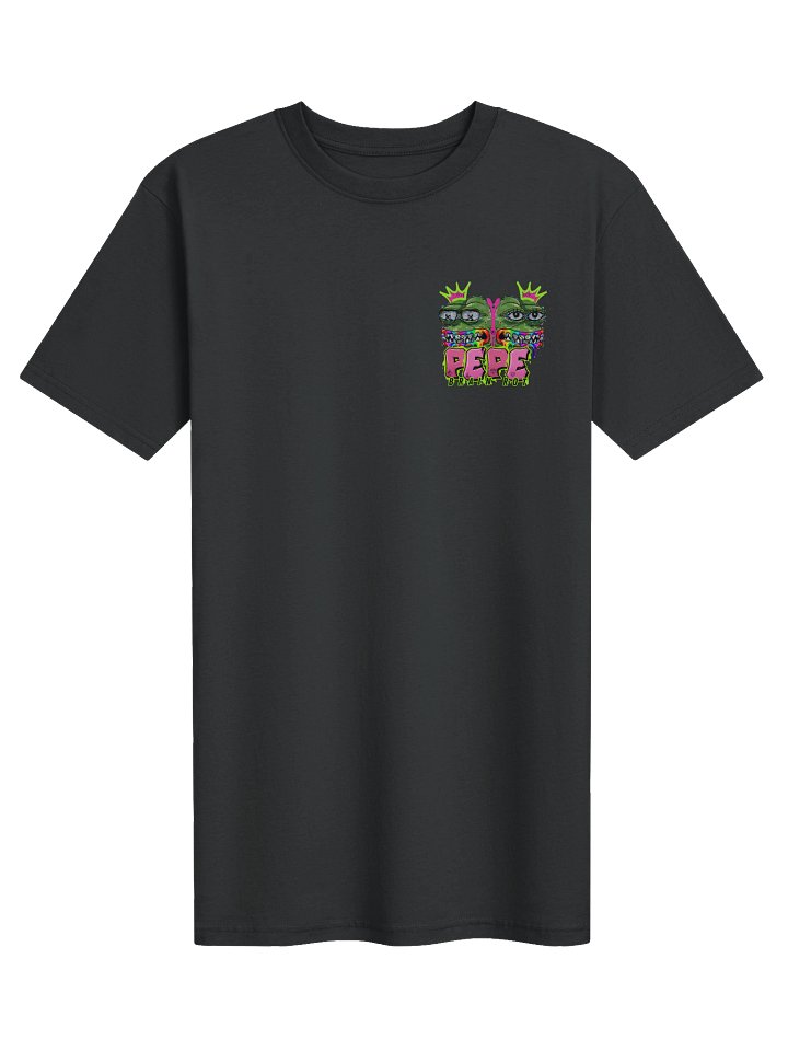 PEPE Brain Rot Neon Graffiti Tee product image (1)