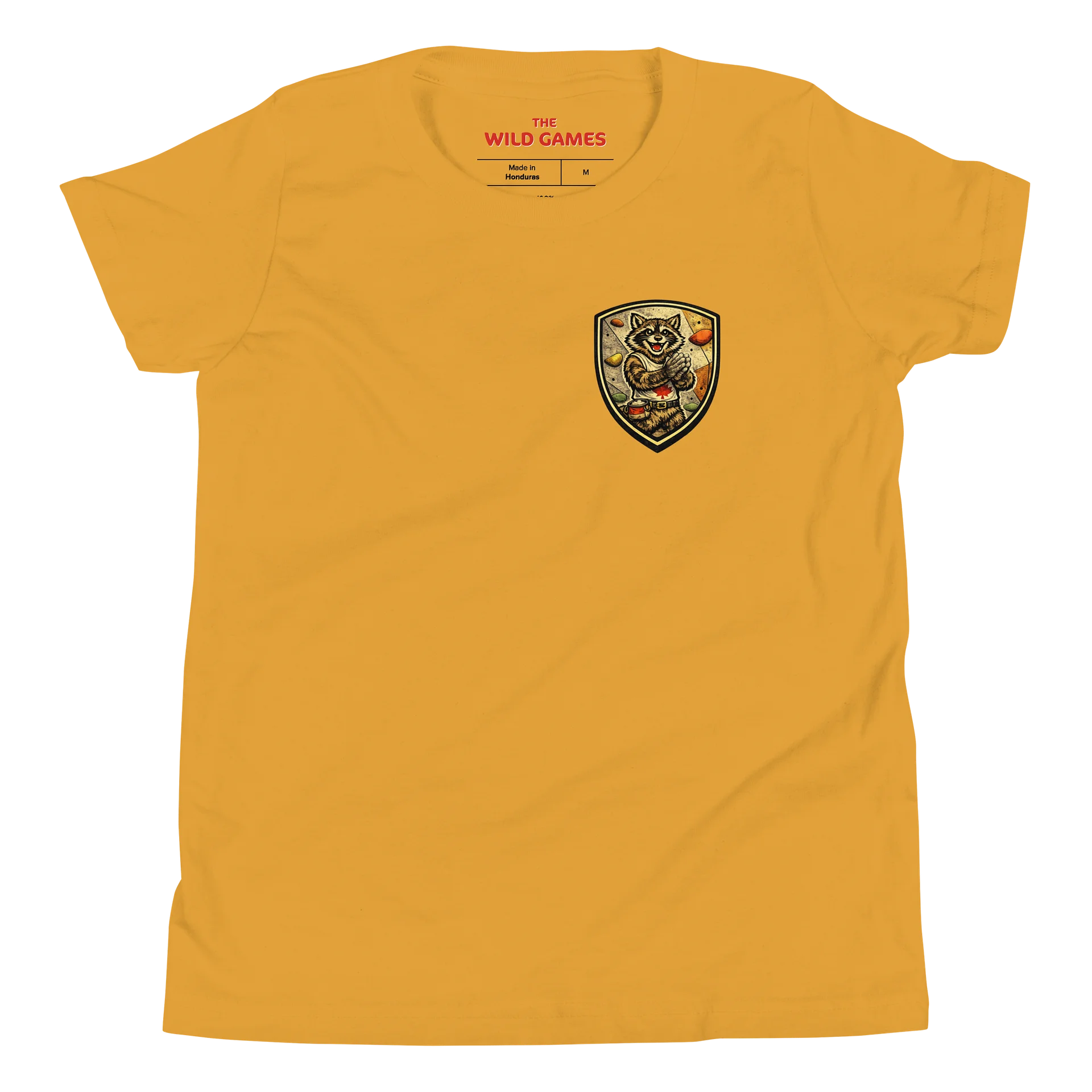 Raccoon Climber T-Shirt for Kids | The Wild Games product image (1)