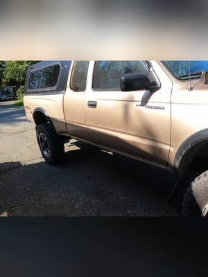 Tacoma suspension upgrade in progress! Frame checked, shocks in, front spacer installed. Control arms on the way. This beast is getting a lift! #Tacoma #TruckLife #SuspensionUpgrade #Offroad #Toyota