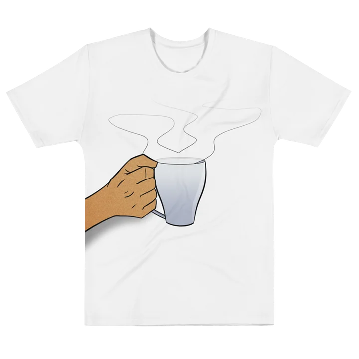 Coffee (white shirt / brown skin tone) product image (1)