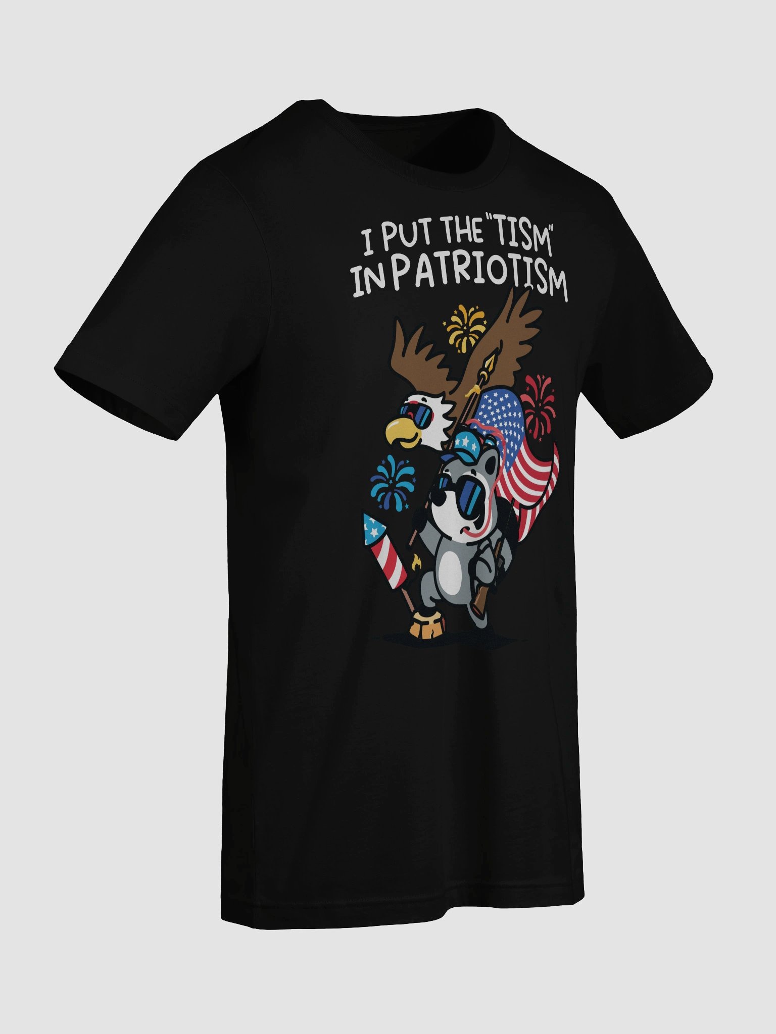 'Tism in Patriotism Athletic Tee (Members Only) product image (9)