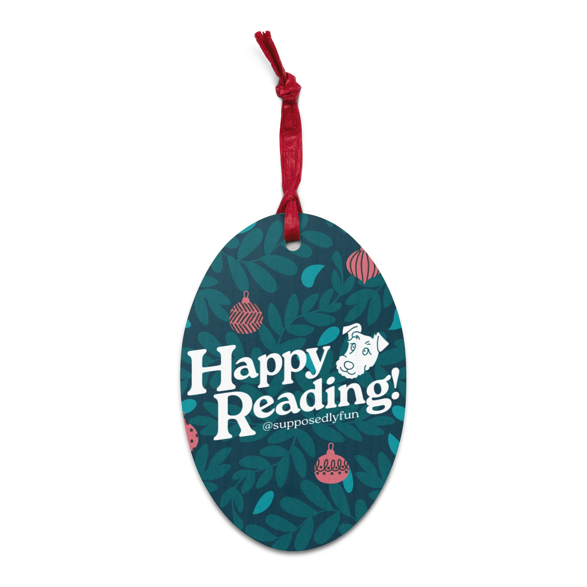 Happy Reading Ornament product image (3)