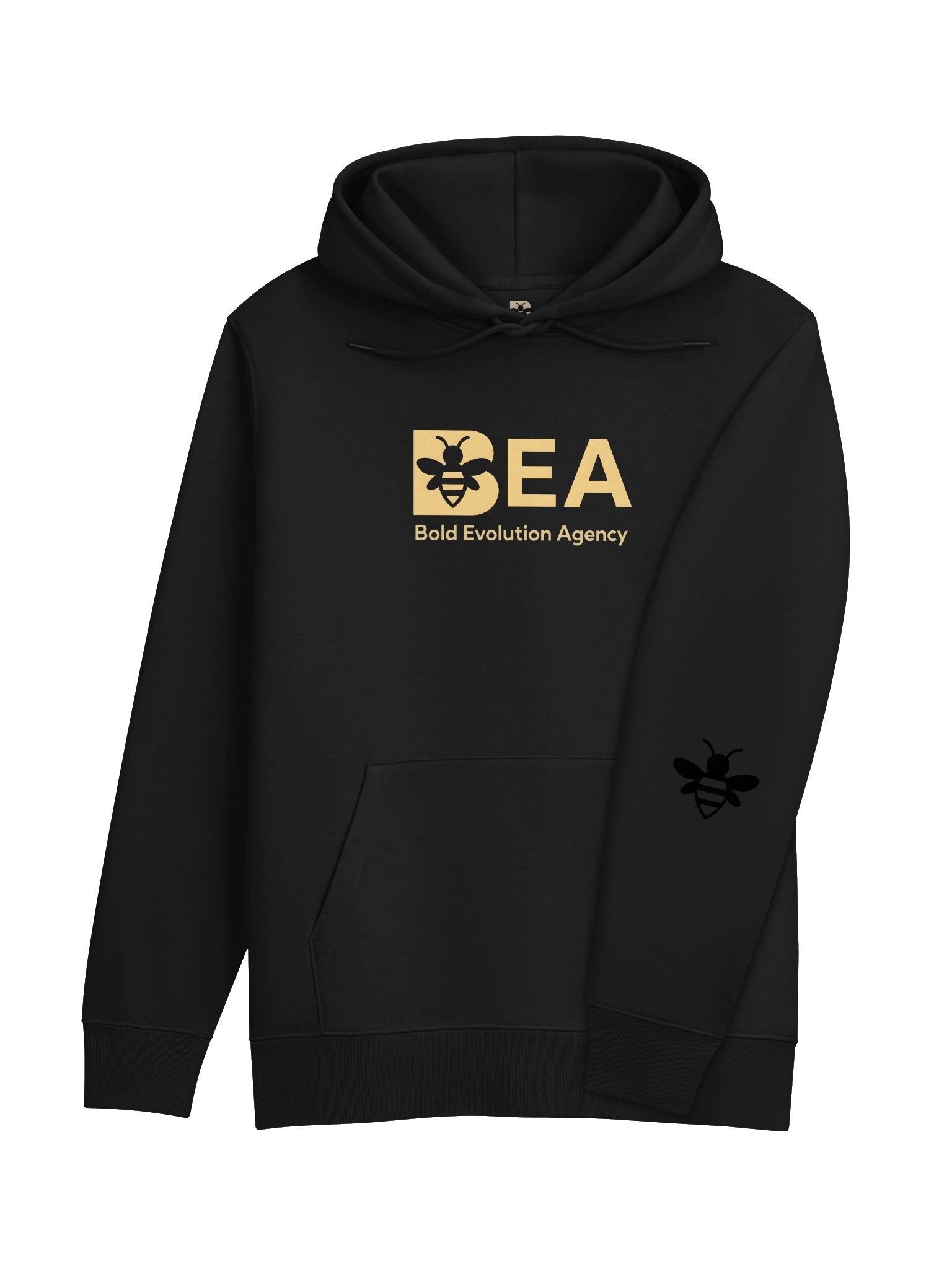 BEA Gold Bee Logo Eco Hoodie product image (4)