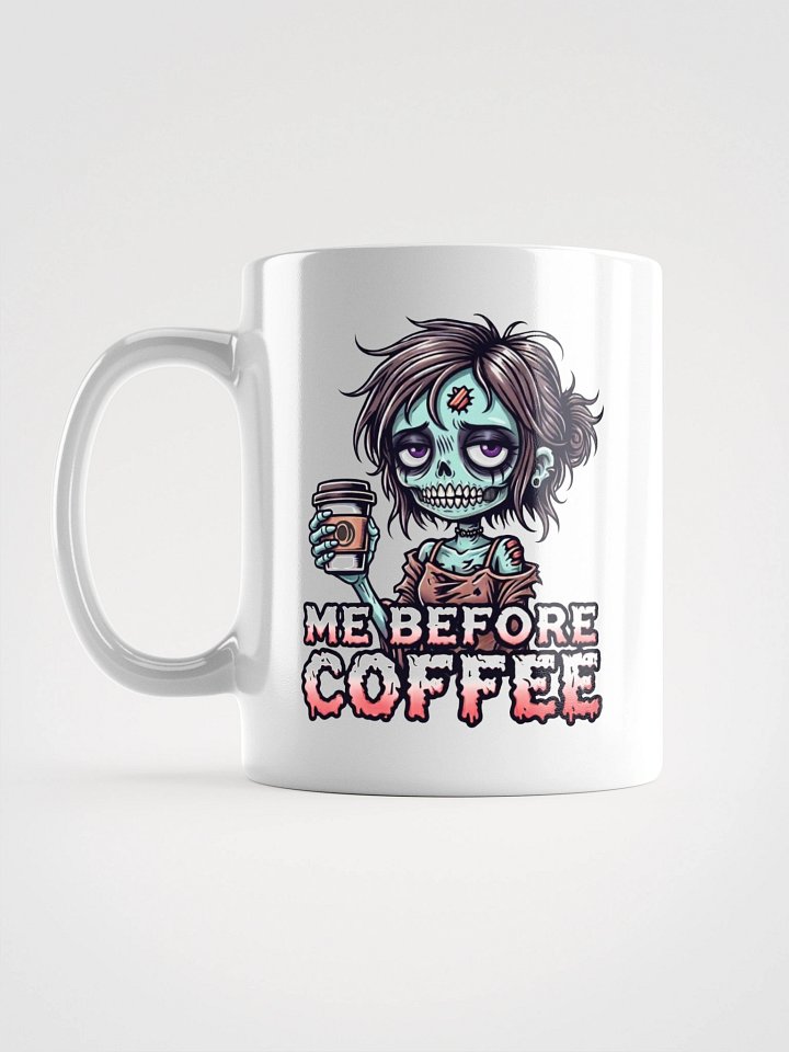 "Me Before Coffee" Zombie Chick Mug | Me Before Coffee Collection product image (2)