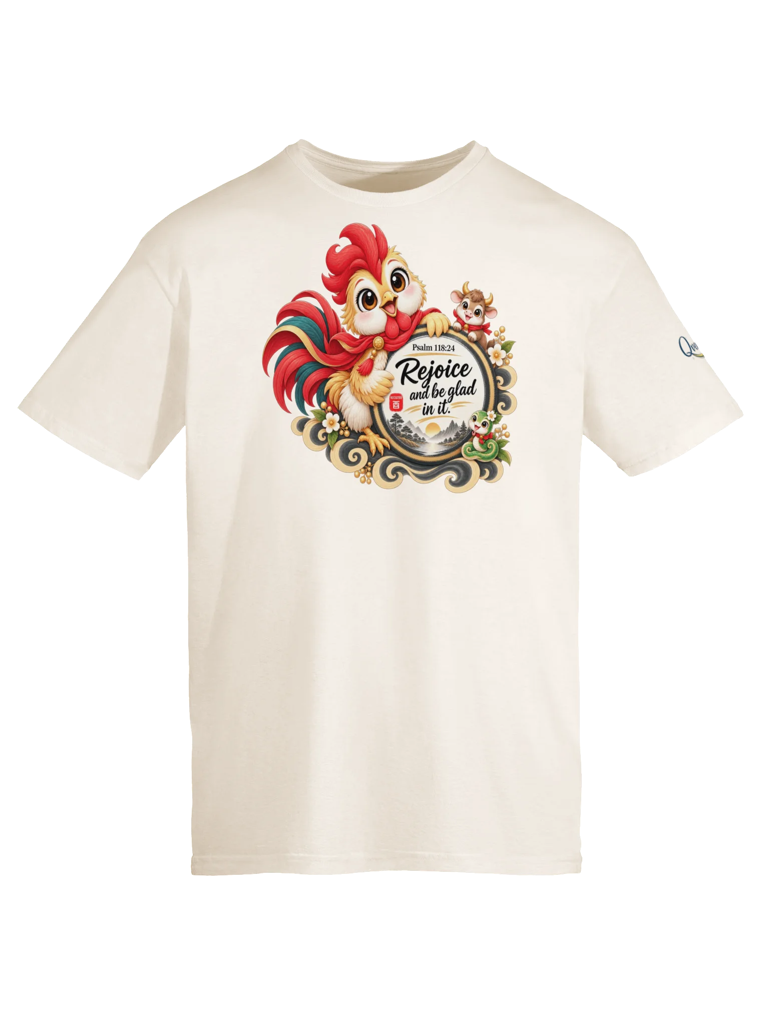 🐓Year of the Rooster | Chinese Zodiac Trio Unisex T-Shirt product image (145)