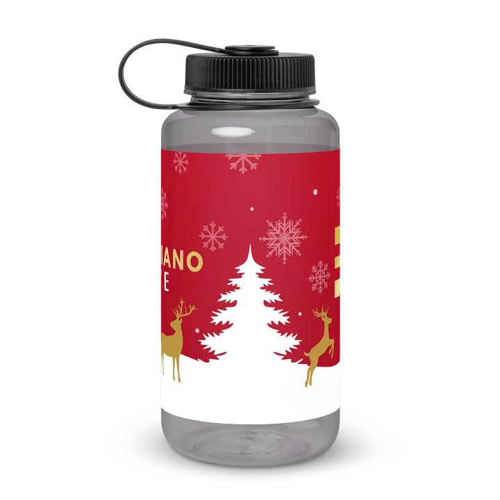 Gijs Piano LIVE Winter Wonderland - Water Bottle product image (1)