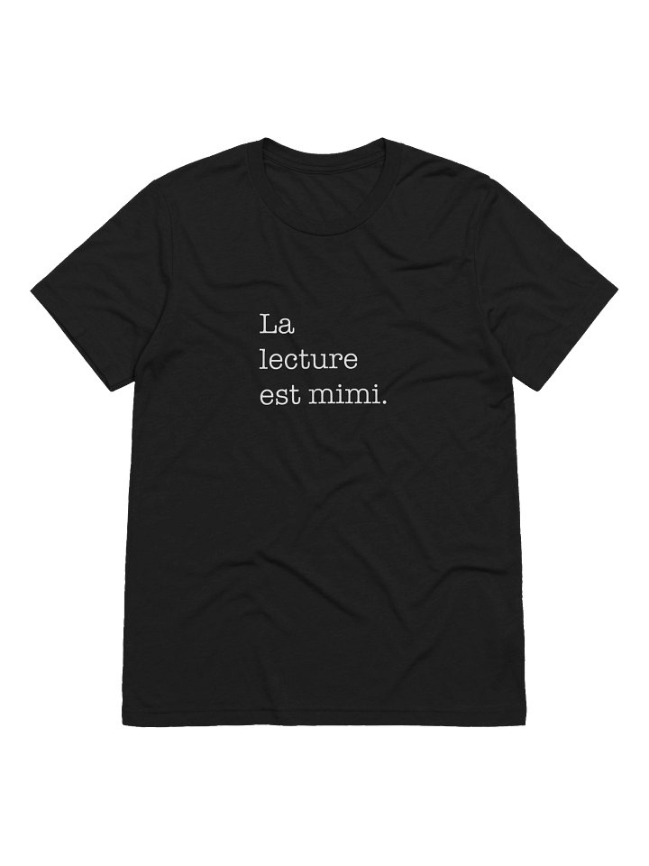 La lecture est mimi T-Shirt product image (2)