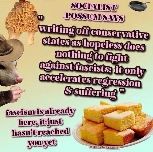John Brown didn’t give up on Kansas & I’ll be damned if I ever do.

solidarity with all trans and marginalized people in Kans...