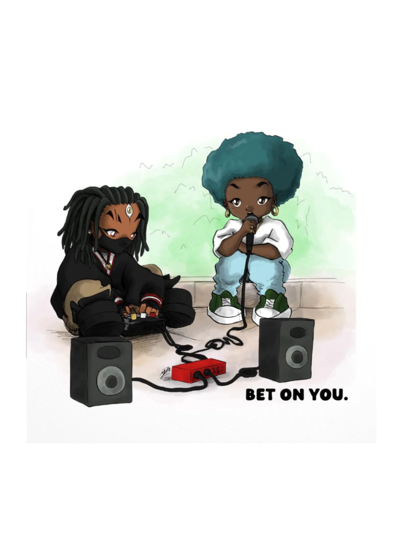 BET ON YOU STICKER product image (1)