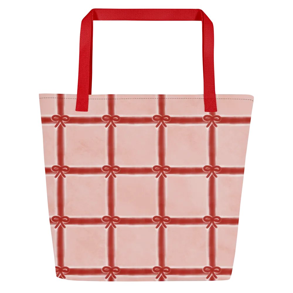 Cute Red Bows Tote product image (3)