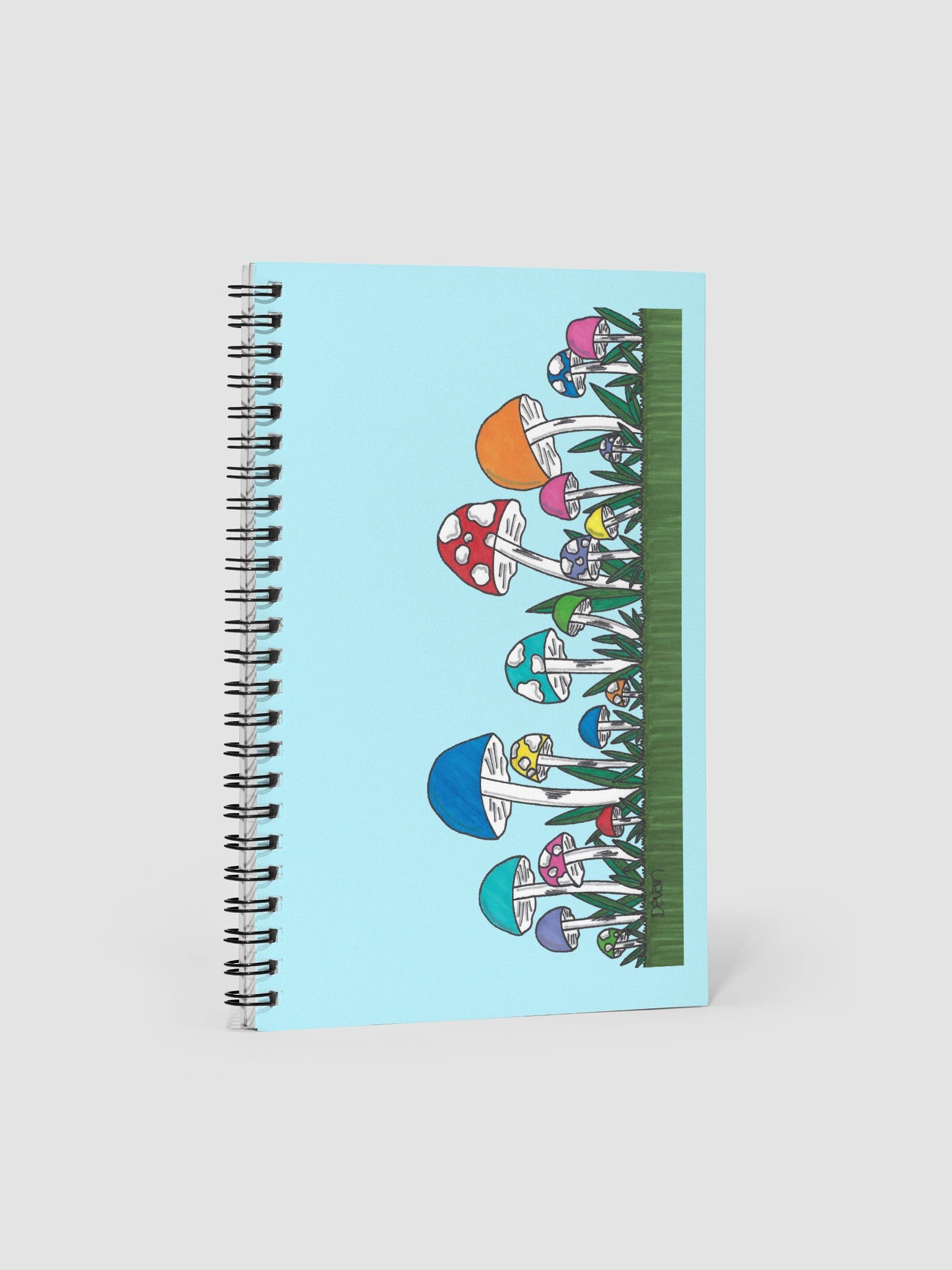 Happy Mushrooms Notebook product image (1)