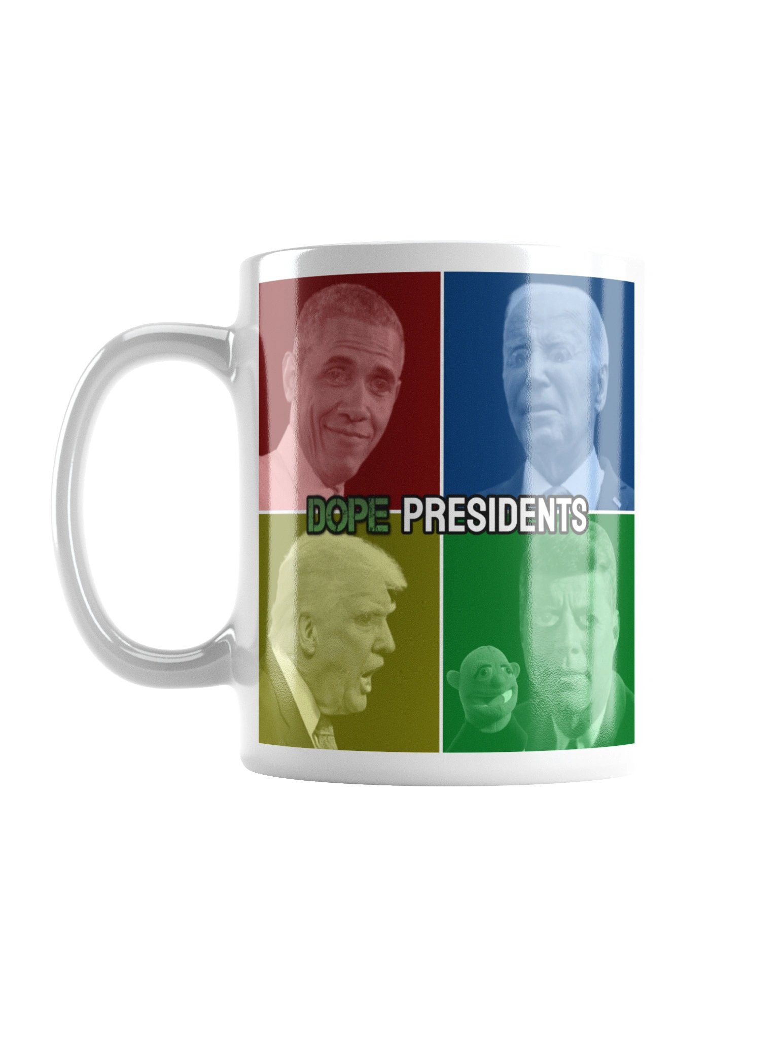 Dope Presidents Mug (White) product image (1)