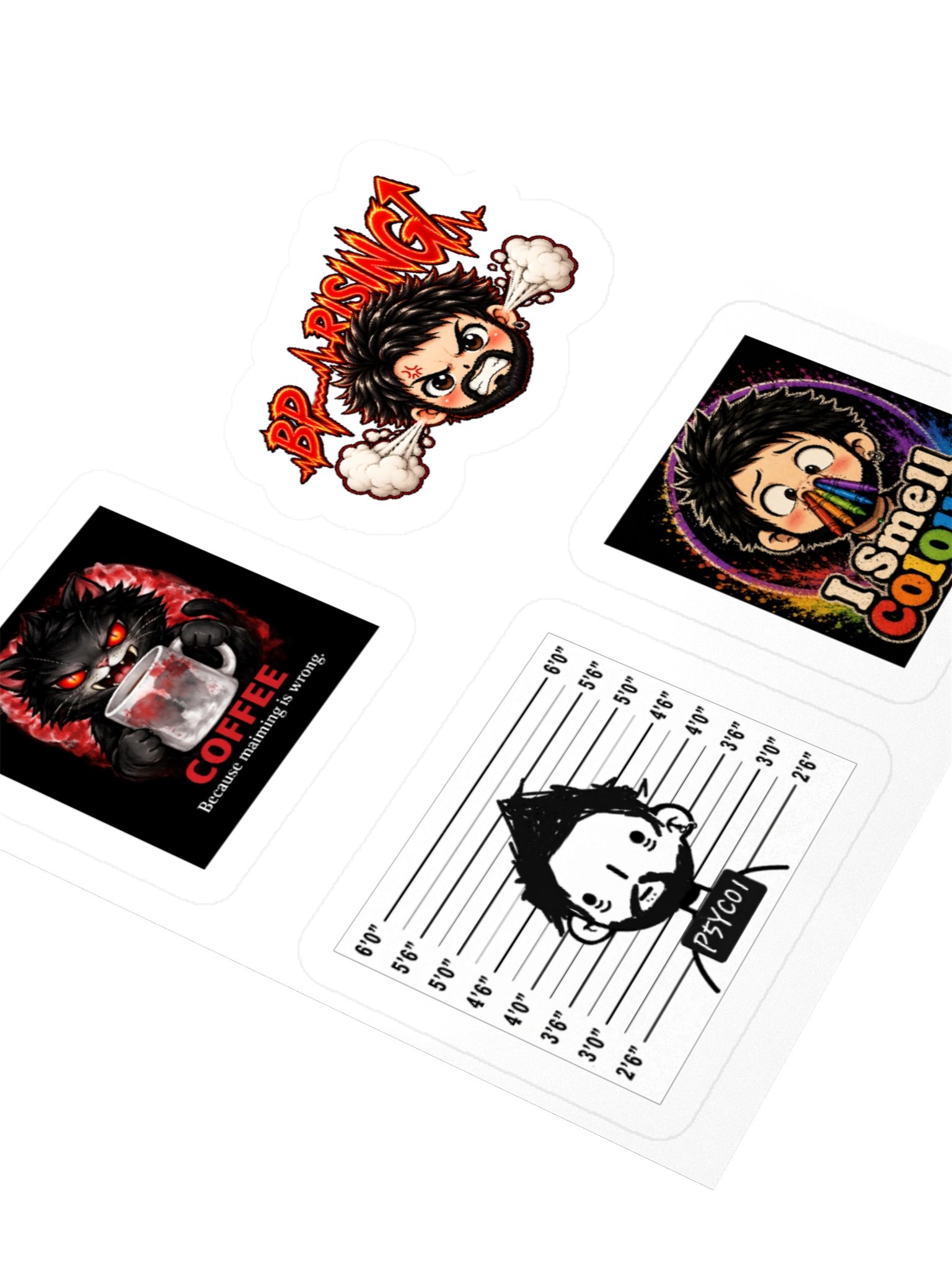 P5YC01 Quirky Meme Sticker Set product image (8)