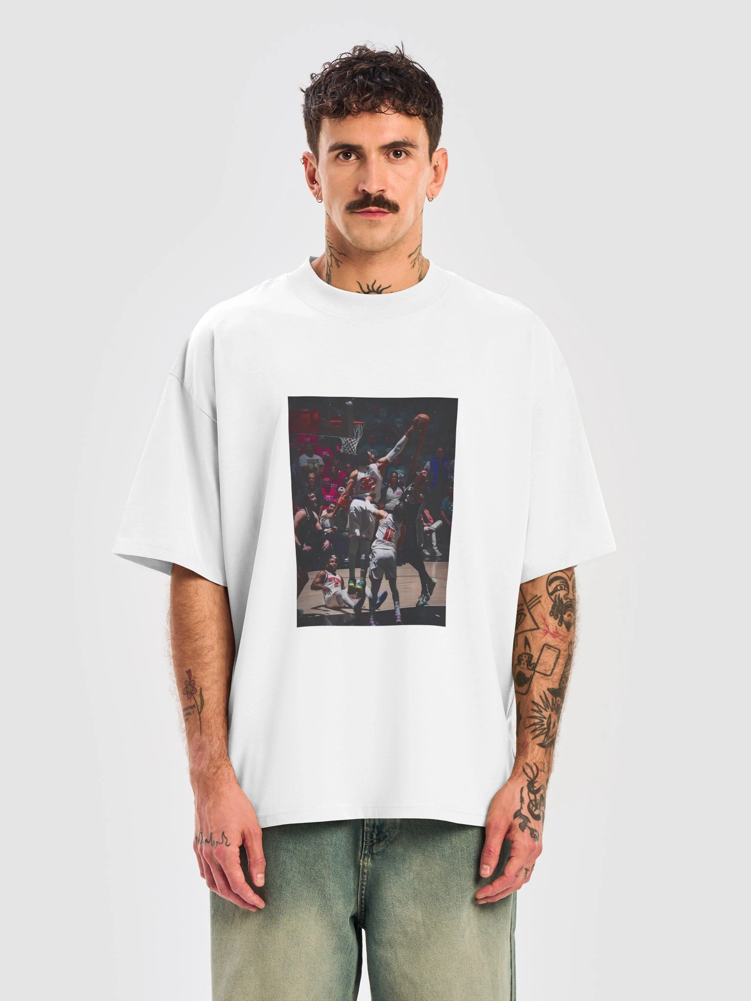 Karl-Anthony Towns Blocks Julian Champagnie Shirt product image (4)