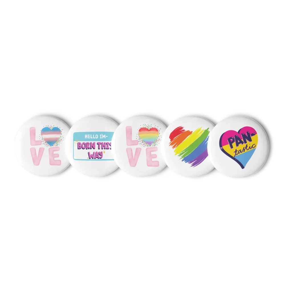 Pride Pin Buttons! product image (3)