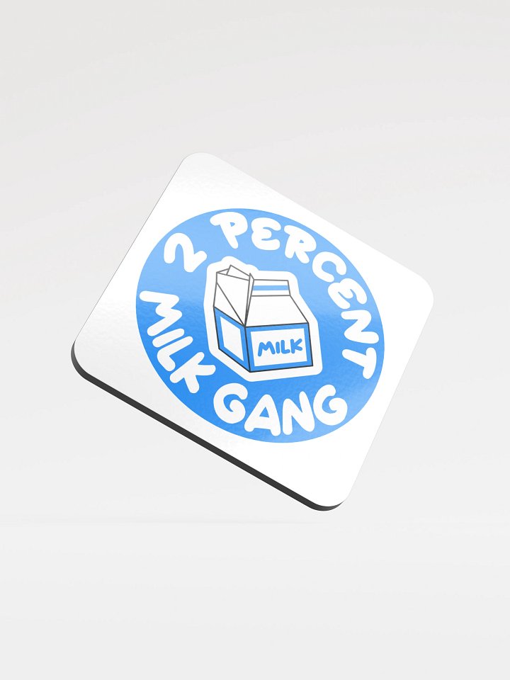 Milk Gang 2 Percent Milk Coaster product image (1)