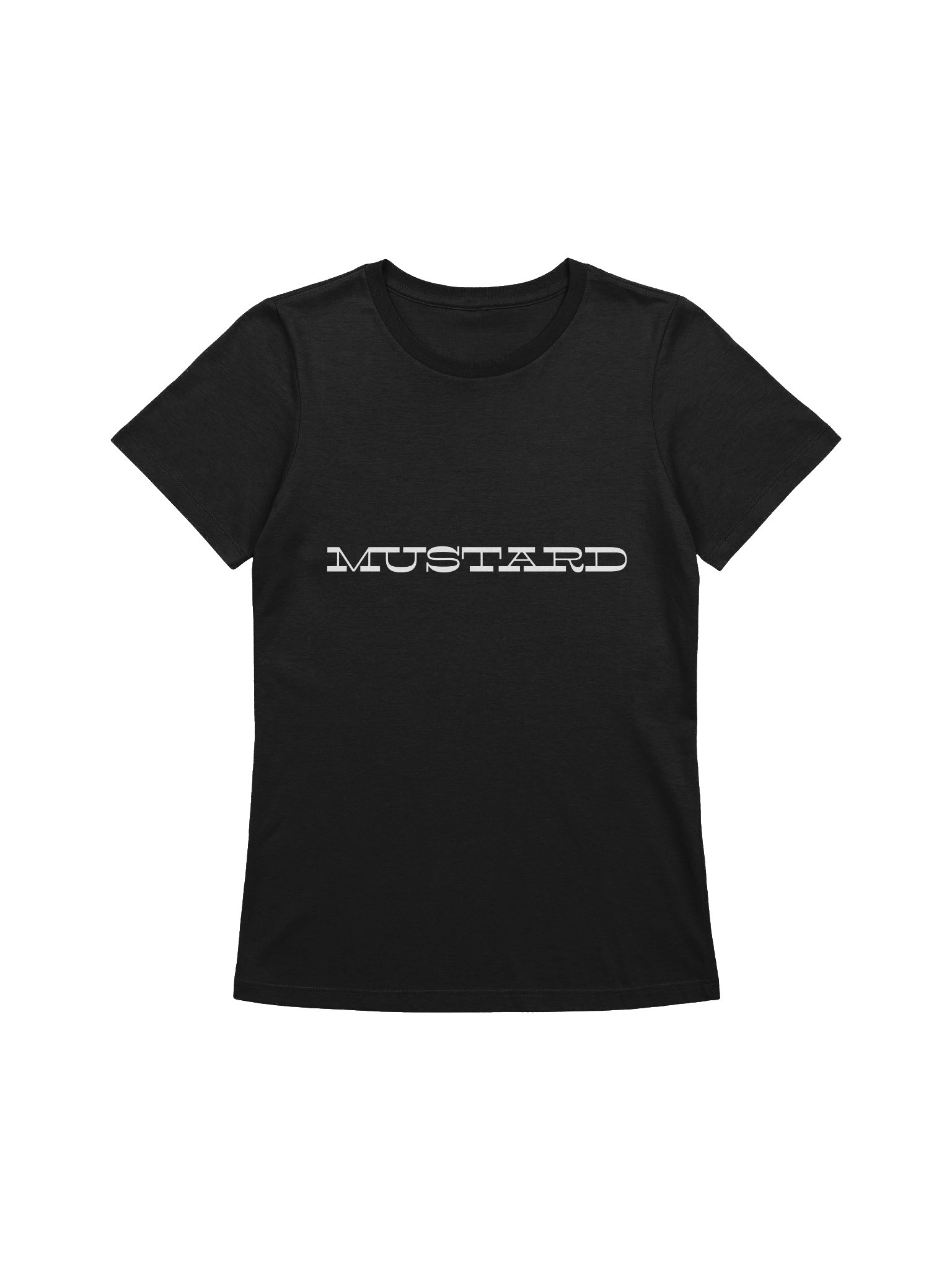 Mustard Fitted Tee product image (1)