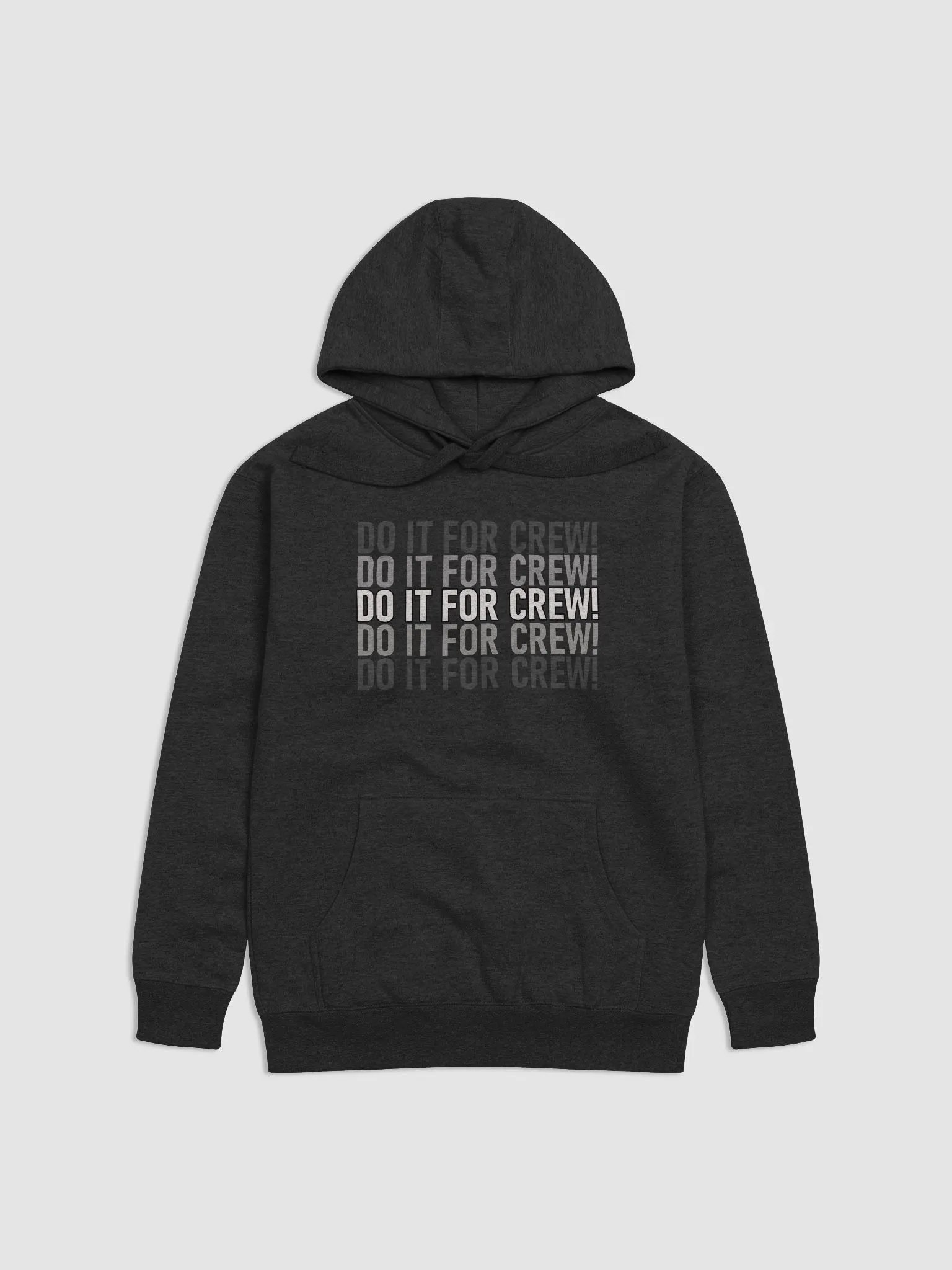 Do It For Crew - White Ombre Hoodie product image (4)