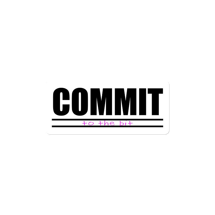Commit to the Bit (magnet) product image (2)