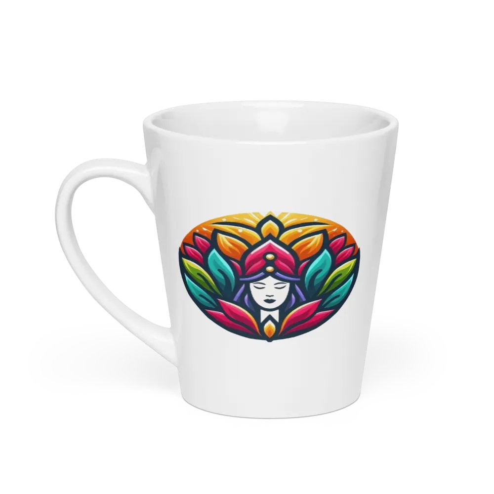 Symmetrical Serenity Latte Mug product image (1)
