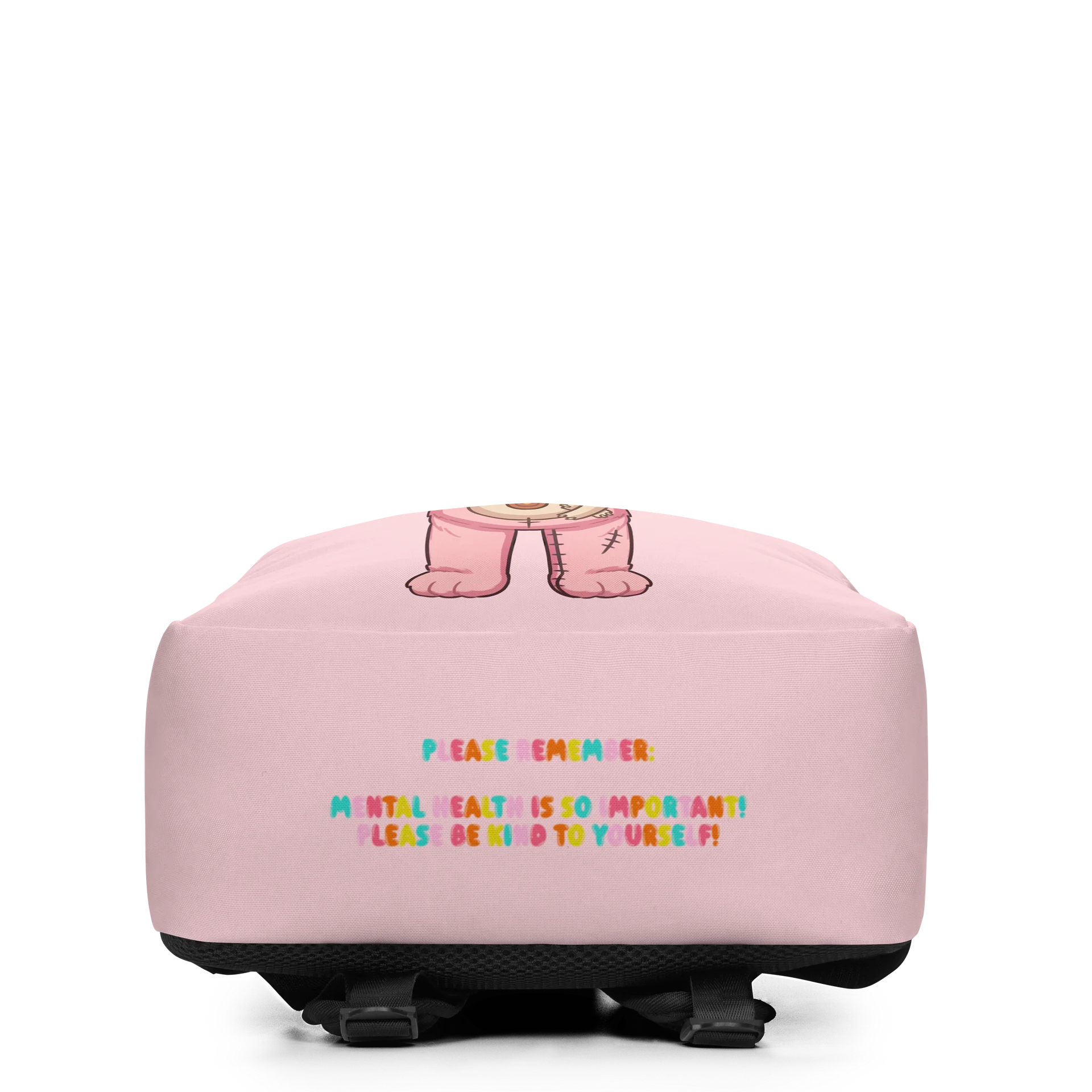Anxiety Bear Heart Backpack product image (4)