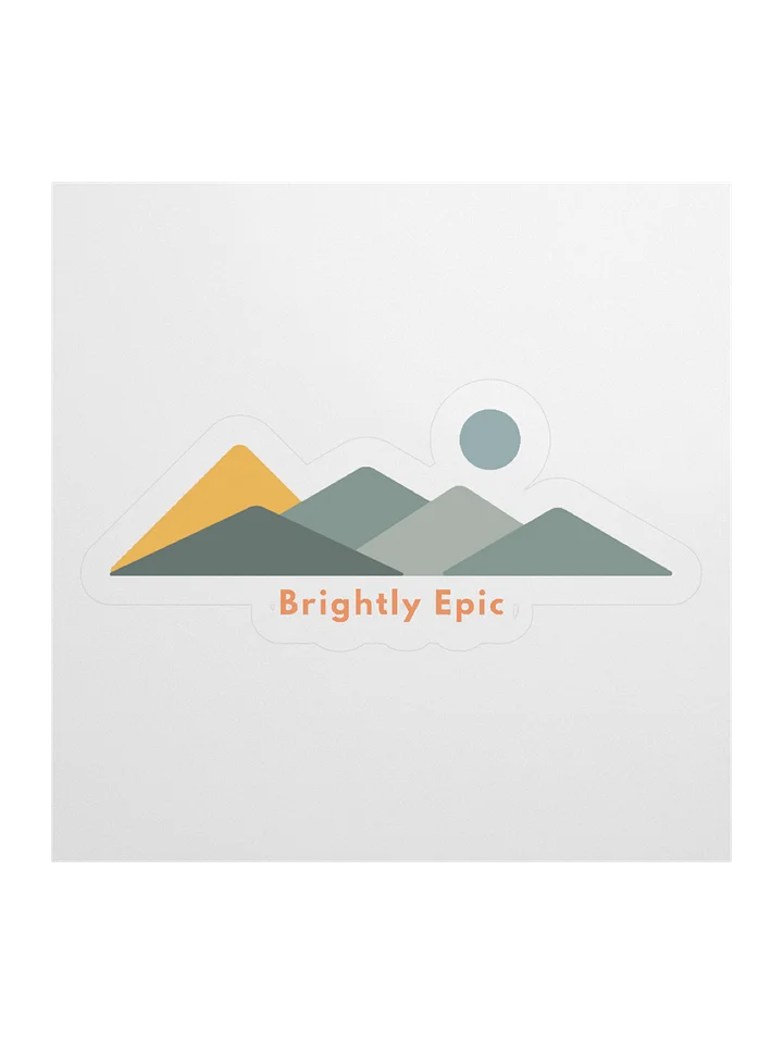 Brightly Epic Sticker product image (3)